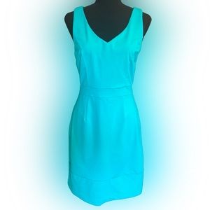 Sporty Turquoise Cynthia Rowley Sleeveless Racerback Dress